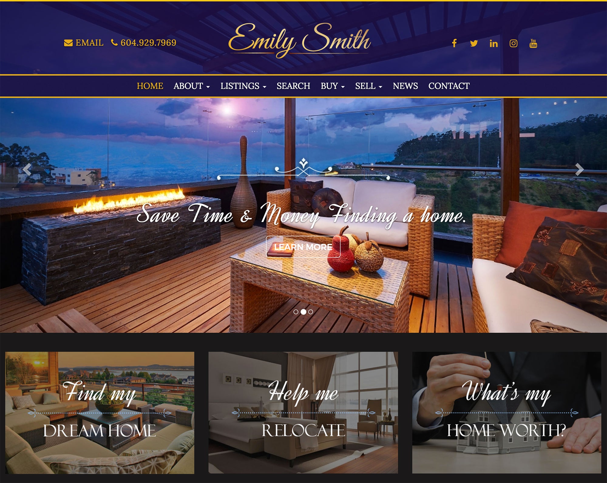 realtor website design